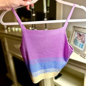 Knit Cami & Biker Short Set